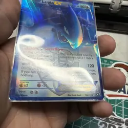 Pokemon TCG Lugia EX Legendary Treasures Holo Rare Card 102/113 - Image 3