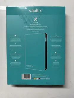 Vault X Exo-TecR Zip Binder-9 Pocket Trading Card Album Folder-360 Teal - Image 2