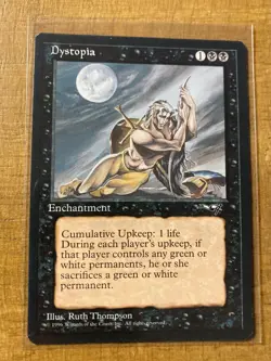 MTG✨DYSTOPIA✨ Alliances NM/MINT RARE Reserve List Enchantment 1996 UNPLAYED - Image 1