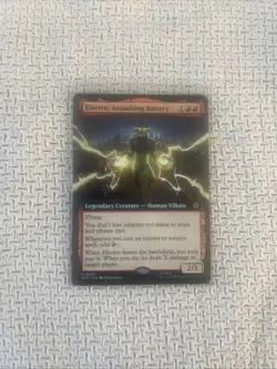 Electro, Assaulting Battery (Extended Art) - MTG Marvel's Spider-Man Regular - Image 1