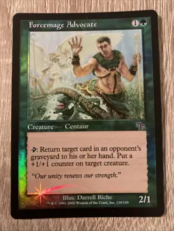 Forcemage Advocate Foil Judgement - Near Mint - Image 1