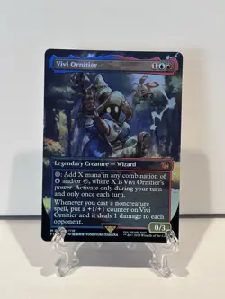 2025 Magic: The Gathering Final Fantasy Vivi Ornitier Rare #0321 FOIL - Image 1
