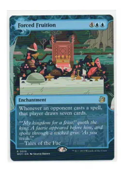Forced Fruition MTG Wilds of Eldraine: Enchanting Tales Rare 018 - Image 1