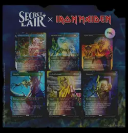 Secret Lair x Iron Maiden: Album Art - Rainbow Foil MTG - Image 2