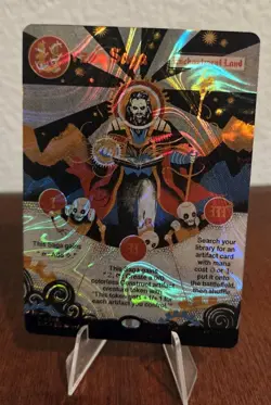 HALO FOIL Urza’s Saga Secret Lair Encyclopedia Magic The Gathering - Image 1