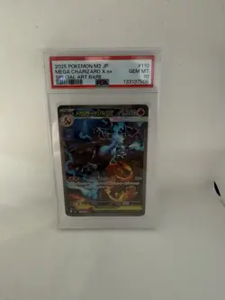 Mega Charizard X ex SAR 110/080 Inferno X M2 Pokemon Japanese 2025 PSA 10 - Image 1