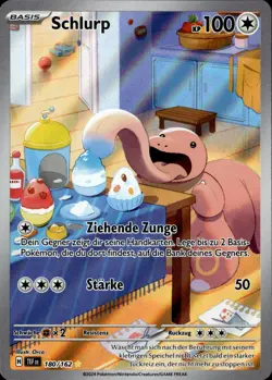 Pokemon Gewalten der Zeit Schlurp 180/162 Near Mint deutsch - Image 1
