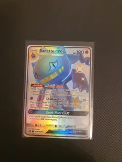 Pokemon TCG Banette GX Hidden Fates SV61/SV94 Holo Full Art - Image 1