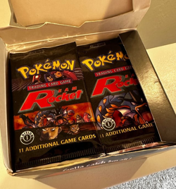 NEW SEALED Booster Pack | Pokemon 1st Edition Team Rocket | 2000 WOTC FACTORY - Image 1