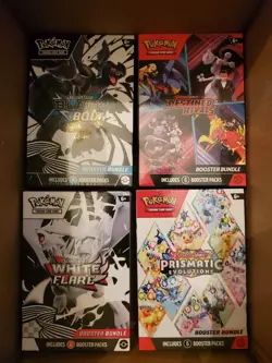 Pokemon Assorted Scarlet & Violet Booster Bundle - Lot Of 4 - Sealed - Image 1