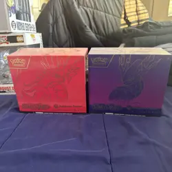 Scarlet and Violet Base Set Pokemon Center Exclusive ETB (Miraidon & Koraidon) - Image 1