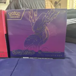 Scarlet and Violet Base Set Pokemon Center Exclusive ETB (Miraidon & Koraidon) - Image 3