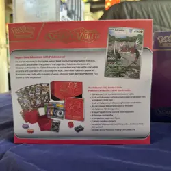 Scarlet and Violet Base Set Pokemon Center Exclusive ETB (Miraidon & Koraidon) - Image 4