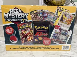 MEGA MYSTERY POWER BOX ~ 2025 Holiday Meijer Exclusive Pokemon TCG (New, Sealed) - Image 1