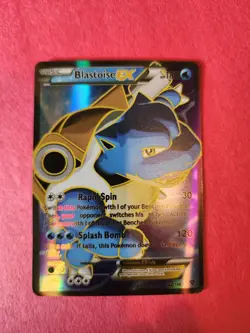 Pokemon TCG Blastoise EX Full Art Ultra Rare XY 142/146 - Image 1