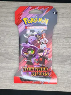 Scarlet and Violet Destined Rivals Sleeved Booster Pack Sealed x1 Pokemon TCG - Image 2