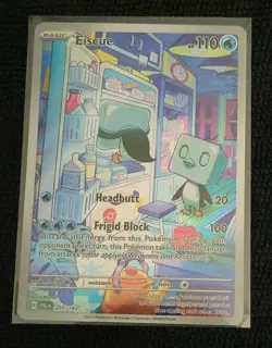 Eiscue 205/193 Sv02: Paldea Evolved illustration Rare Pokemon TCG - Image 1