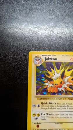 Pokemon TCG Jolteon 4/64 Jungle Unlimited Holo Rare LP - Image 5