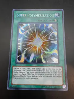 YUGIOH SUPER POLYMERIZATION SECRET RARE EXCELLENT RYMP-EN029 - Image 1