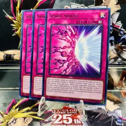 3x Yugioh Playset Spirit Shield MZTM-EN035 Rare 1st Ed Near Mint - Image 1