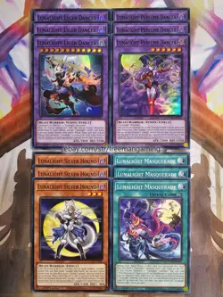 Yugioh Lunalight Deck Core Set 12 card DUAD Liger Dancer Perfume Masquerade - Image 1