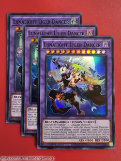Yugioh Lunalight Deck Core Set 12 card DUAD Liger Dancer Perfume Masquerade - Image 2