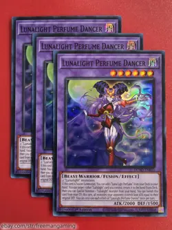 Yugioh Lunalight Deck Core Set 12 card DUAD Liger Dancer Perfume Masquerade - Image 3