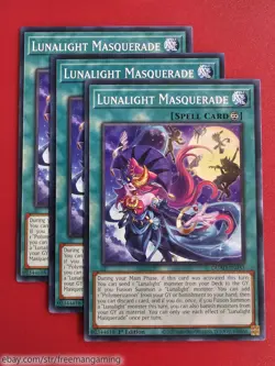 Yugioh Lunalight Deck Core Set 12 card DUAD Liger Dancer Perfume Masquerade - Image 5