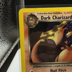 Pokemon Dark Charizard Team Rocket Holo Rare TCG Unlimited Card 4/82 Nice! - Image 5