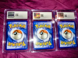 Graded Pokemon Card Lot Featuring Pikachu! Toxtricity! Mr Mime! - Image 2