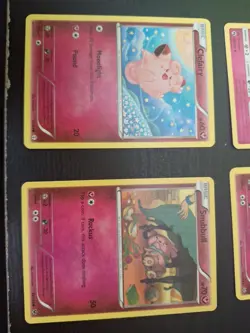 Pokemon Trading Card Game Fairy Type Lot, 4 Assorted Cards. - Image 3