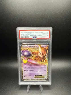 2021 Pokemon Celebrations Mewtwo EX Classic Collector Card - MINT PSA 10 Graded - Image 1