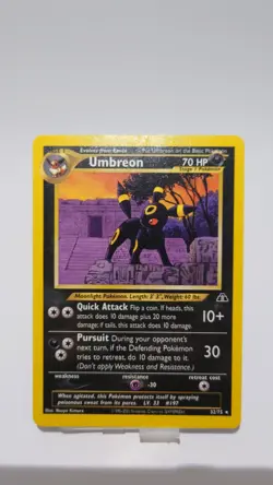 Umbreon - Neo Discovery 32/75 Pokemon Card MP - Image 3