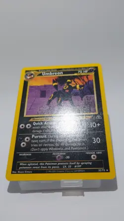 Umbreon - Neo Discovery 32/75 Pokemon Card MP - Image 4