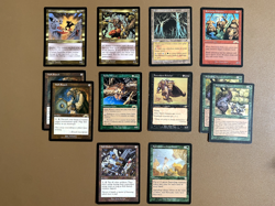 12x Assorted Vintage Magic The Gathering Rares - SEE DESC FOR CARD LIST - Image 1