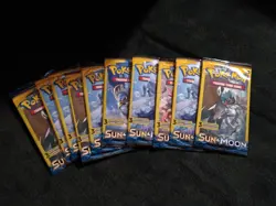 *Lot of (40) PoKemon* "Sun & Moon" *3-Card Booster Packs* Guaranteed Unsearched! - Image 2