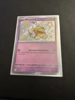 Pokemon TCG English Greavard 070 Sv: Scarlet & Violet Promo Cards Holo NM - Image 1