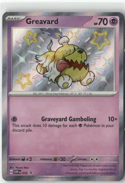Greavard, Pokemon SV: Scarlet & Violet Promo Cards Promo, 070 NM - Image 1