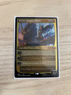 ETCHED FOIL Sivitri, Dragon Master DMC 065 Dominaria United - MTG Magic Card NM - Image 1