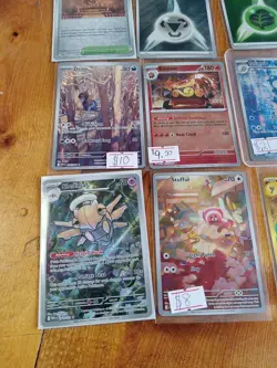 Pokemon Card Lot 16 VMAX GX EX VSTAR Lot Full Art Lot Bellibolt Poliwhirl - Image 4