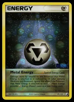 Pokemon Card - Metal Energy Unseen Forces 97/115 Reverse Holo Stamped - Image 1