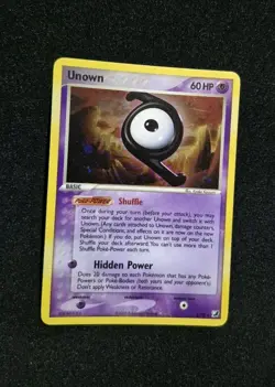 Pokemon Card - Unown (Z) Unseen Forces Z/28 Holo Rare - Image 1