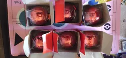 Sealed 1999 Pokemon Burger King Gold Plated Trading Card Set of 6 Pokeball - Image 2
