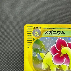 Meganium 015/P Lottery e Card Promo Starter Triple Get Japanese Pokemon Card 6CB - Image 4