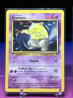 Pokemon Card Lot - Drowzee/Hypno - Base Set/Shrouded Fable - Lp - Image 2