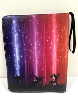 New Rainbow Pokemon Eevee Eeveelutions TCG 3 Ring Binder 9 Pocket 900 Cards - Image 2