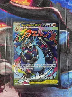 ?? Pokemon TCG Mega Charizard X EX 023 - Black Star Promo - English Promo Card - Image 1