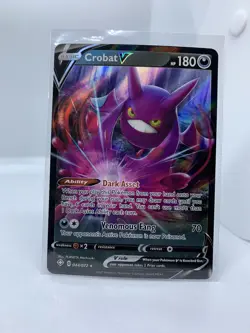 Crobat V 044/072 Shining Fates - NM Ultra Rare Full Art Pokemon Card - Image 2