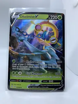 Dhelmise V 009/072 Holo Ultra Rare Shining Fates Pokemon Card TCG NM/M - Image 2