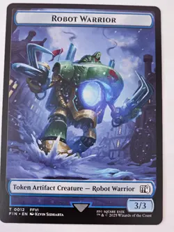 MTG - Sephiroth One-Winged Angel Double Sided Token - Final Fantasy - Image 2